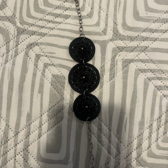 Arracadas de jerez estilo hilo doble lado - Picture 3 of 3